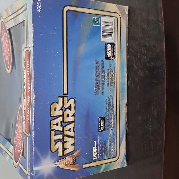 Star Wars Jango Fett Electronic Room Protector - Silver and Blue - Picture 6 of 7